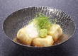 揚げ出し豆腐の山掛け