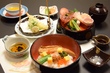 お造りと天ぷらの丼御膳