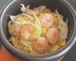 海老とレタスの炒飯