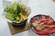 榛名もち豚と国産牛のすき焼き味噌　紙鍋仕立て