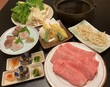 しゃぶしゃぶ宴会プラン　大和牛+2時間飲み放題（ラストオーダー30分前
