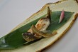 鮎一夜干し酒盗焼き