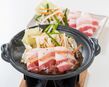 あそび豚の陶板焼き