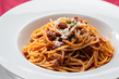 フランス産ポルチーニ茸のボロネーゼパスタ