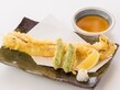 穴子の天ぷら　一本揚げ