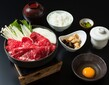国産牛すきやき御膳　