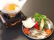 鮎出汁しゃぶ小鍋