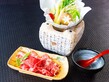 群馬県産ブランド牛と国産牛のすき焼きトマト鍋仕立て