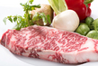上州牛サーロインのステーキ