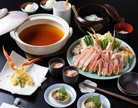 かにすき鍋コース